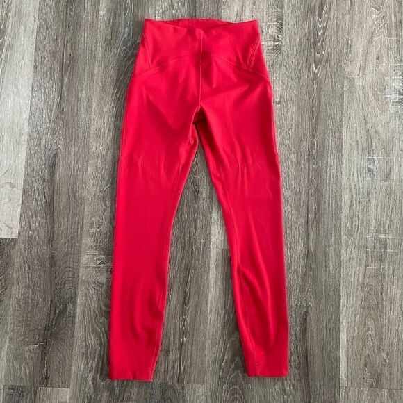 Lululemon Instill High-Rise Tight 25" Dark Red Size: 4 - Picture 8 of 8